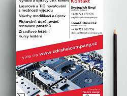 Leták Zdráhal company s.r.o.